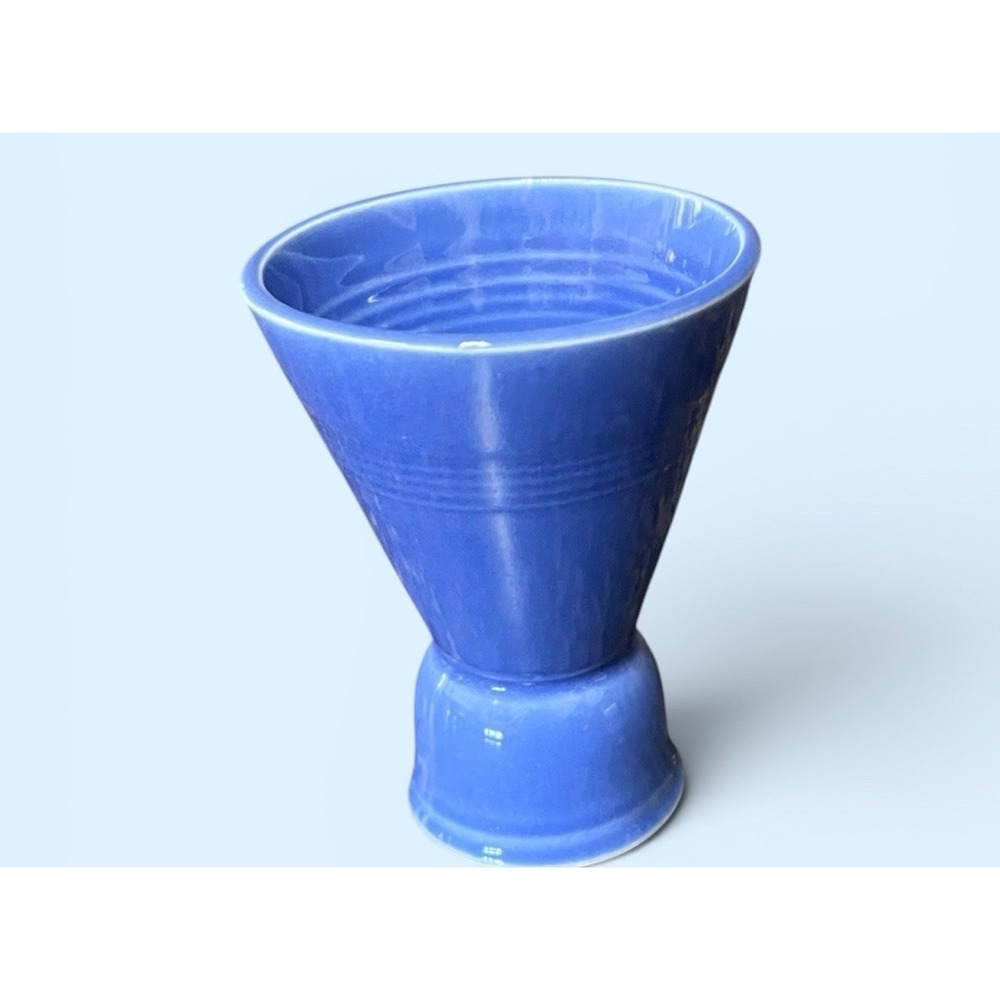 Homer Laughlin Harlequin Mauve Blue Egg Cup Vintage Art Deco USA Fiesta Era
